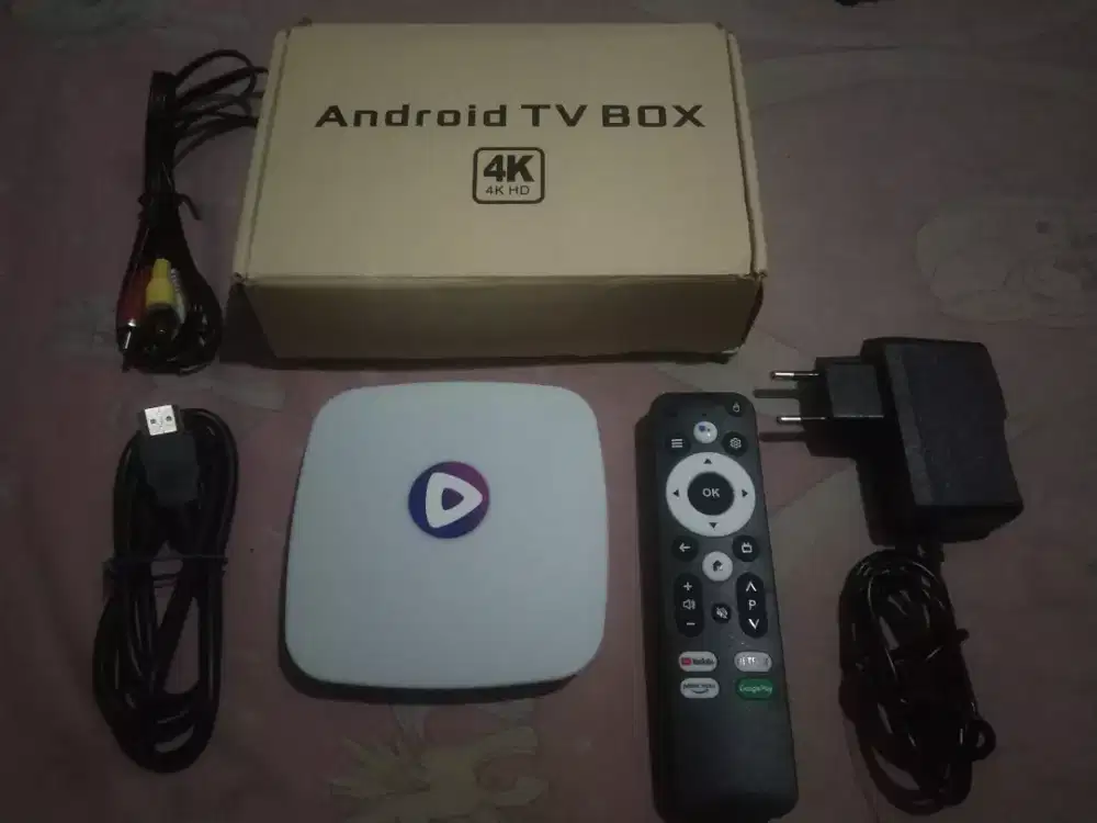Android tv box ram 4/64 kondisi new