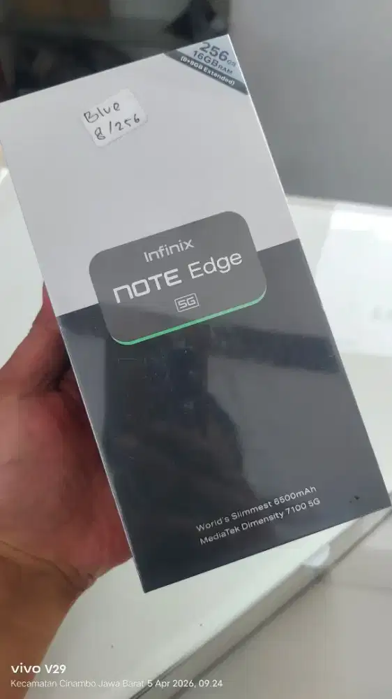 Infinix NOTE Edge 5G 8+8/256gb baru spesial promo terlaris