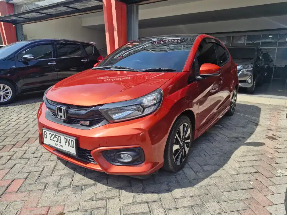 Honda Brio Rs Automatic 2019 Bensin Orange Metalik