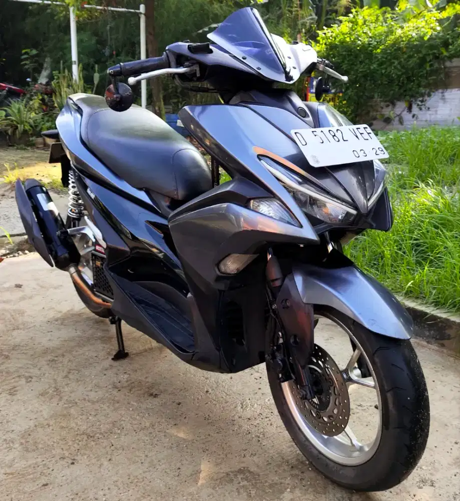 Yamaha Aerox 155 Abu - Abu Surat Lengkap Siap Pakai