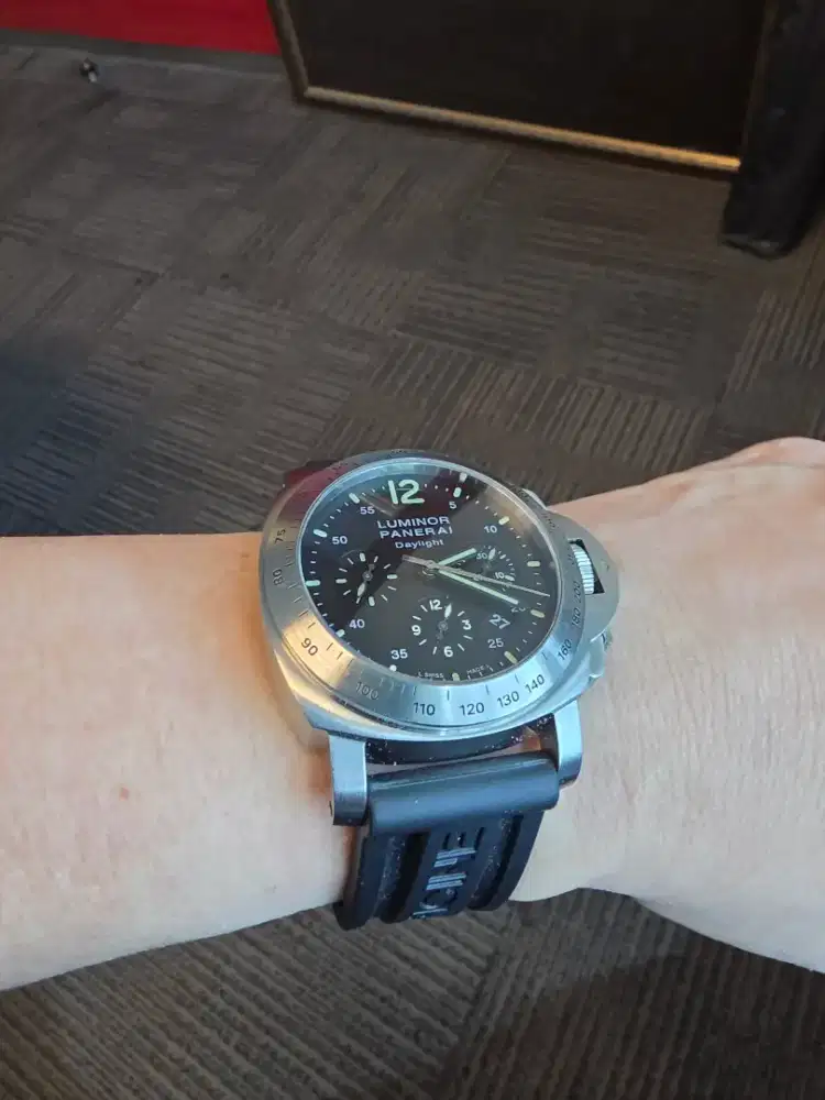 ORIGINAL  Panerai Pam 250 daylight LENGKAP BOX