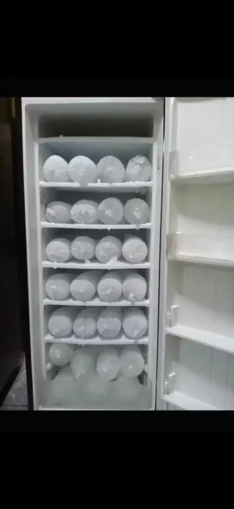 Jual bu freezer kulkas ukuran 6 rak merk LG INVERTER