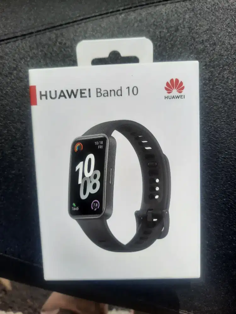 Huawei band 10 hitam