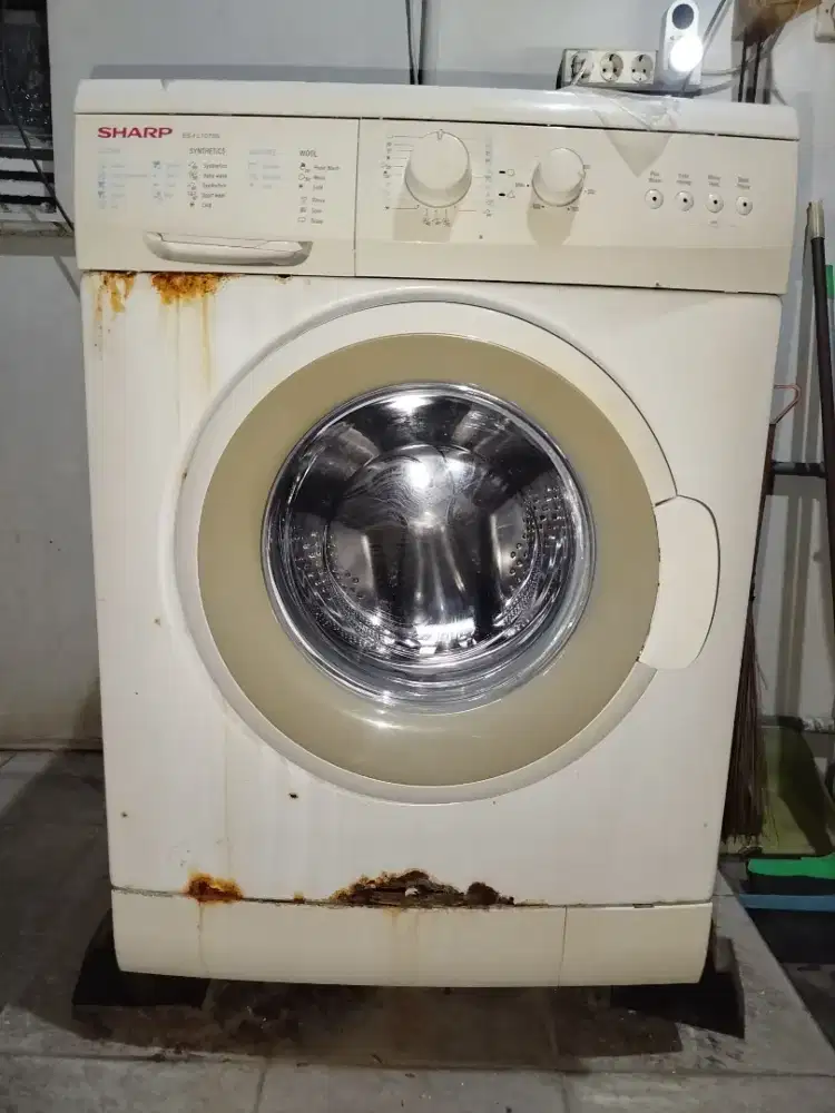 Mesin cuci Sharp kapasitas 6kg kondisi normal