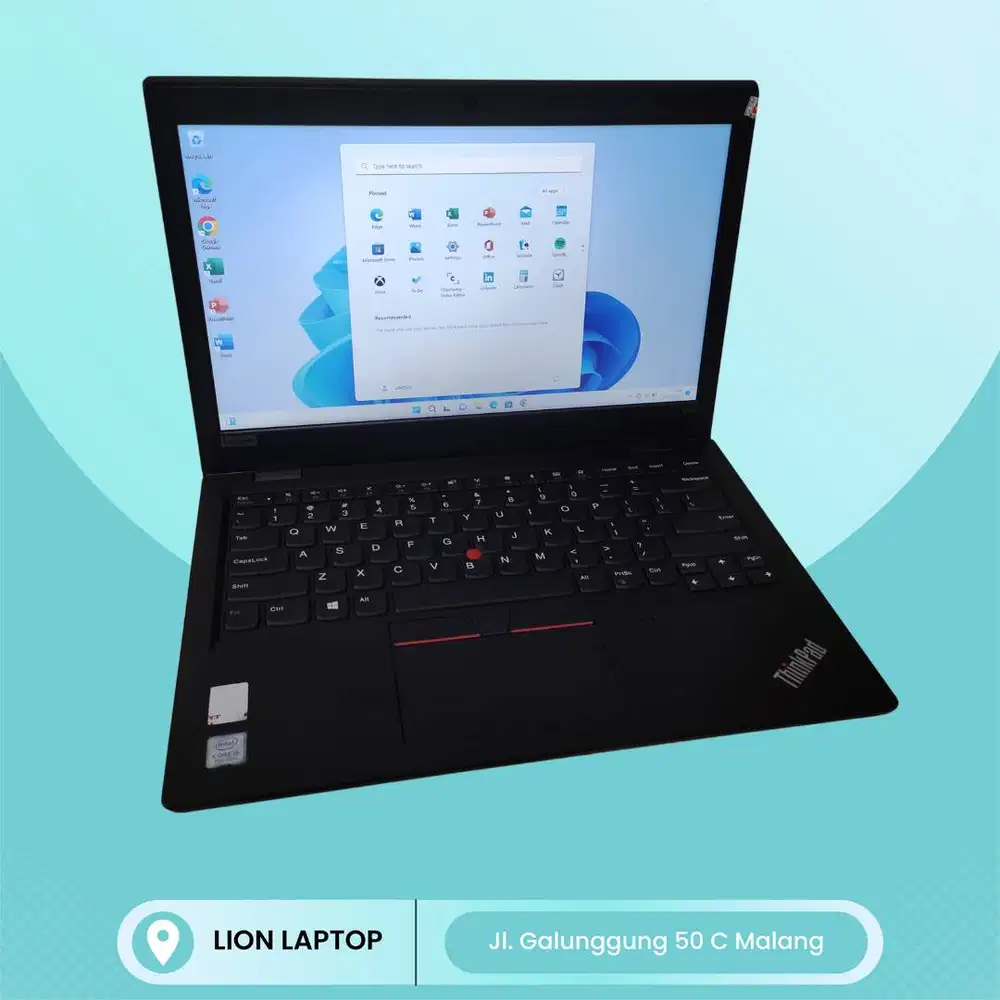 Core i5 Gen 8 RAM 8GB SSD 256GB Lenovo Thinkpad L390 [05|04]