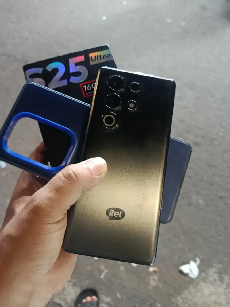 Jual itel S25 ultra ram8+8 fullset