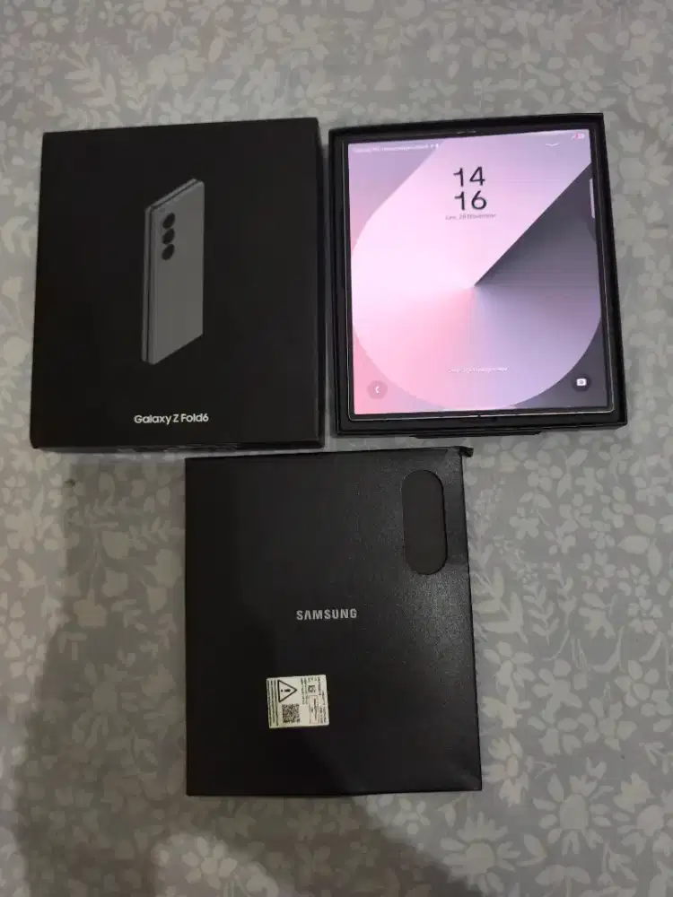 Samsung Z Fold 6 12/512GB Resmi SEIN Fullset original