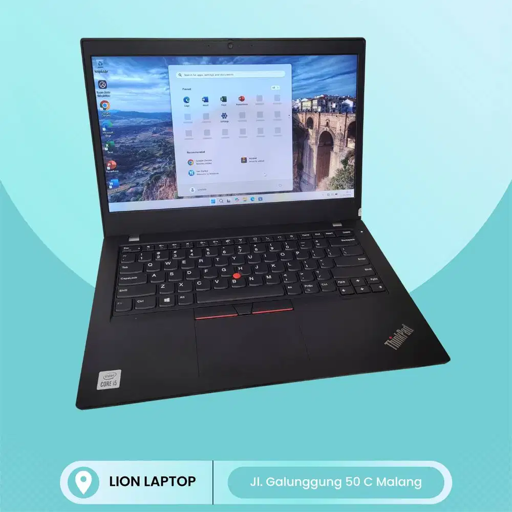 i5 Gen 10 Murah RAM 8GB SSD 256GB Lenovo Thinkpad L14 [05|04]