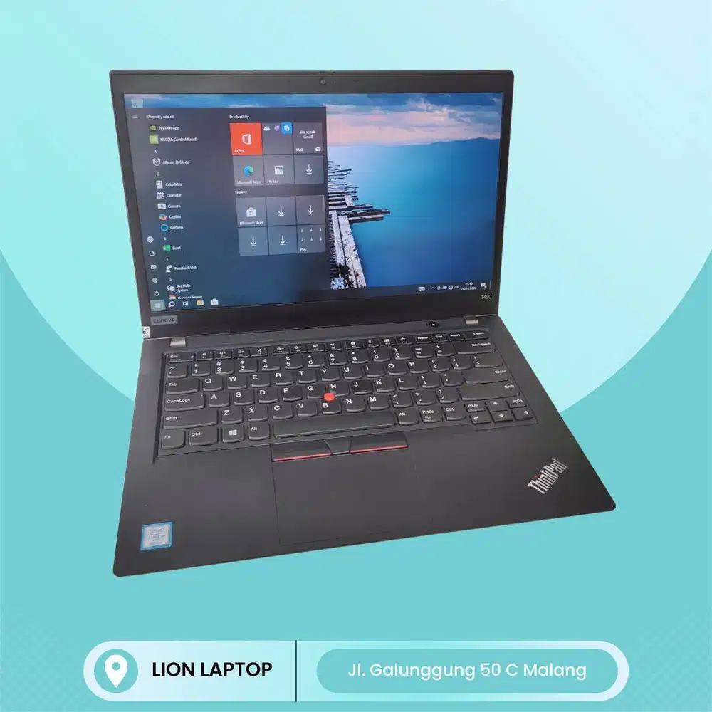 Double VGA NVIDIA Core i5 8/256 Slim Lenovo Thinkpad T490 [05|04]