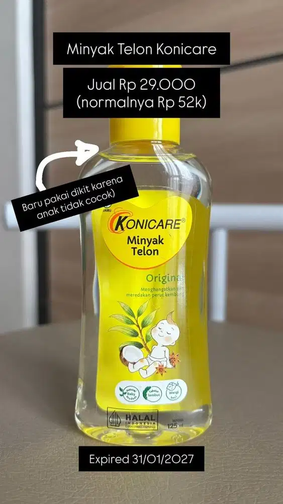 Minyak telon konicare