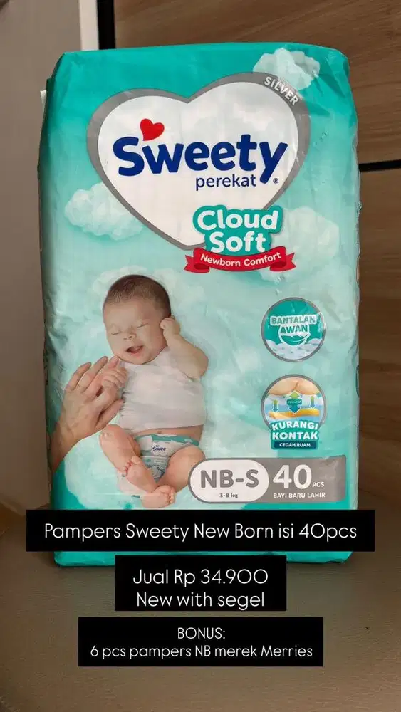 Pampers sweety baru