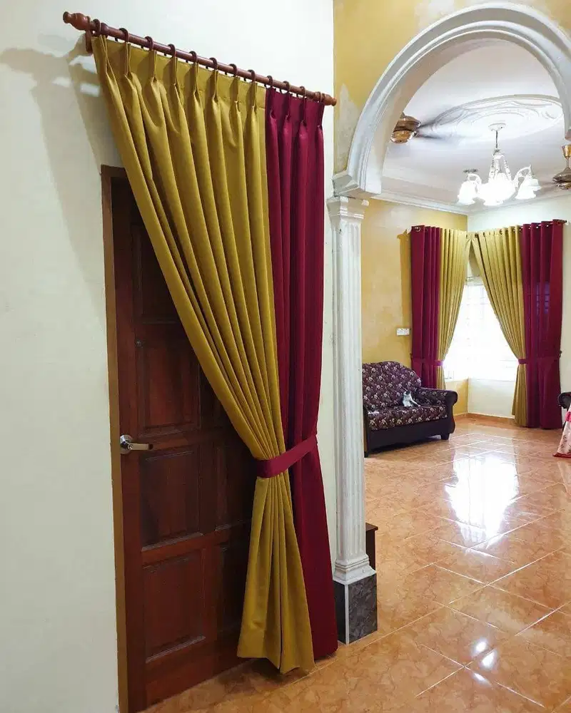 Termurah Gorden Pasang Wallpaper Korden Gordeng Horden Roller Blind