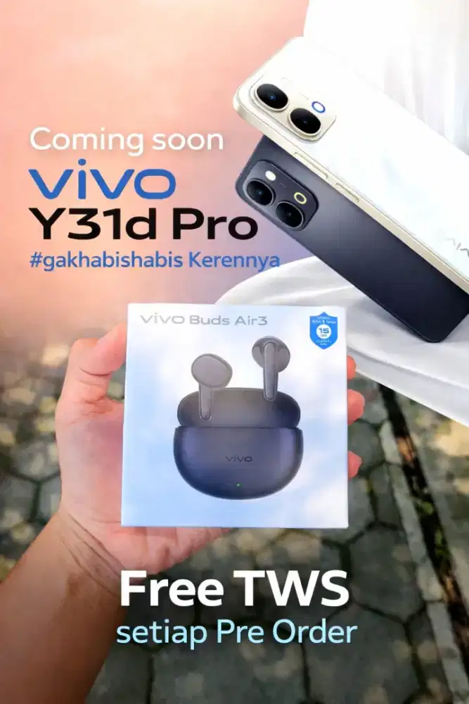 OPEN PRE ORDER VIVO Y31D PRO SERIES..