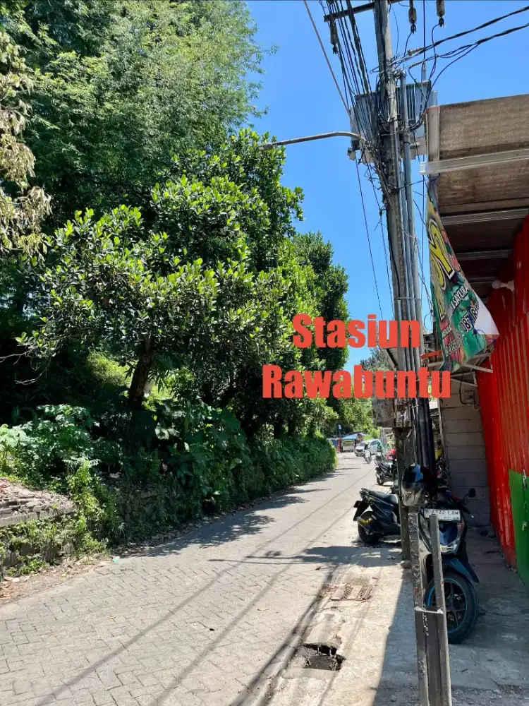 DIJUAL TANAH DEKAT STASIUN RAWABUNTU BSD