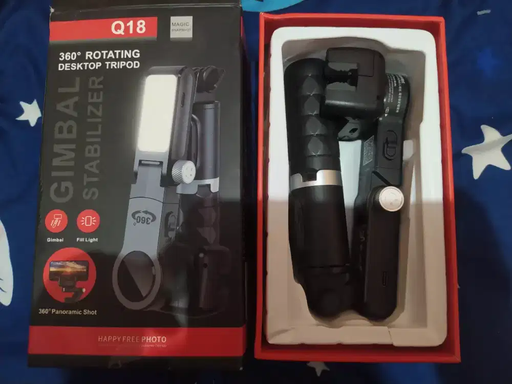 Tripod gimbal stabilizer Q18