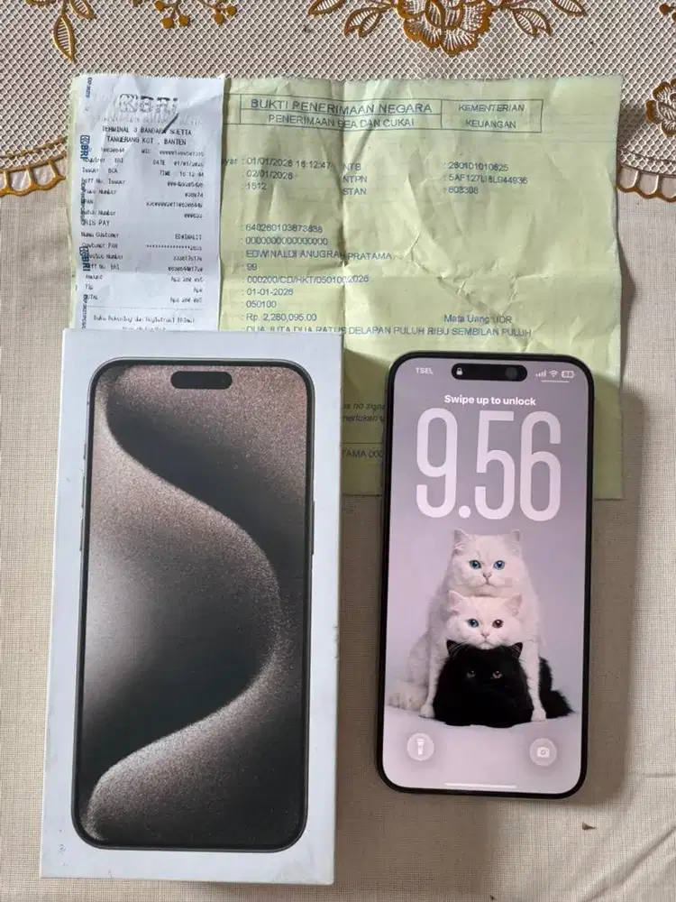 iPhone 15 ProMax 512GB (Bea Cukai CGK)