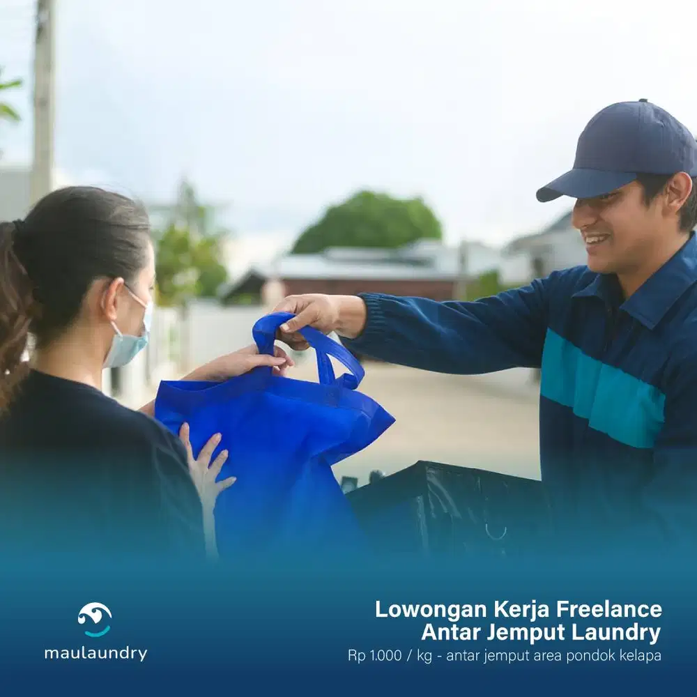 Lowongan Kerja (Loker) Freelance Antar Jemput Laundry