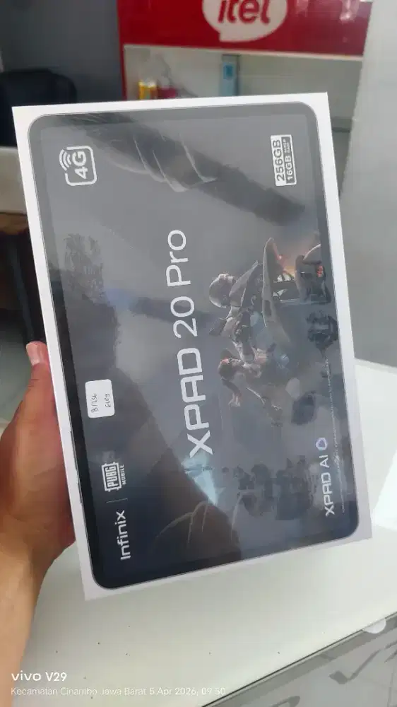 Infinix XPAD 20 PRO 4GLte 8+8/256gb baru spesial promo