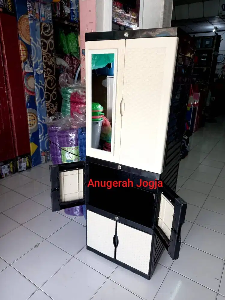 lemari plastik diva combain