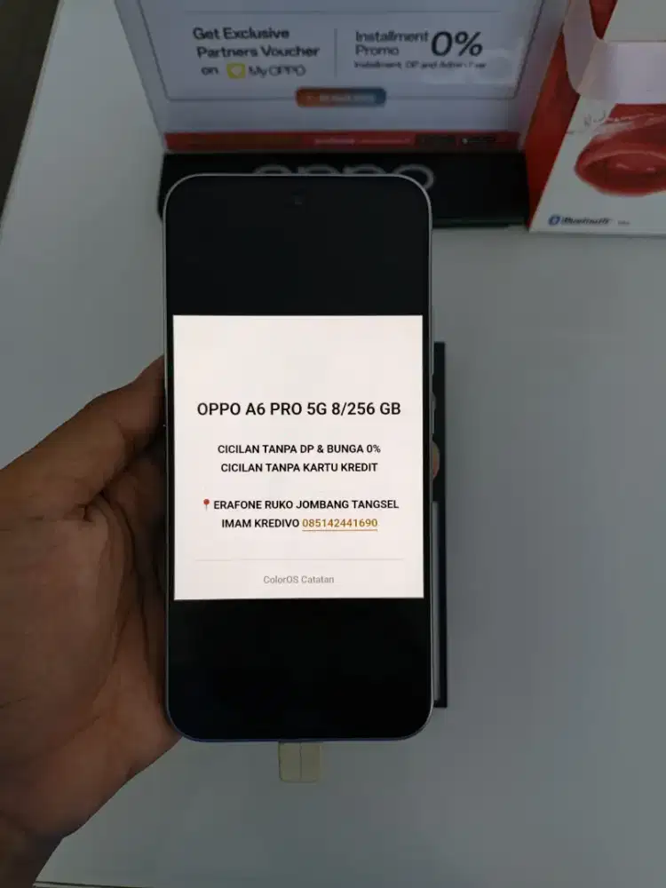 OPPO A6 PRO 5G 8/256 GB Cicilan Tanpa Dp