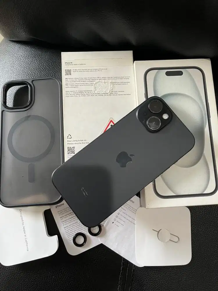 iPhone 15 128Gb Garansi iBox Fullset