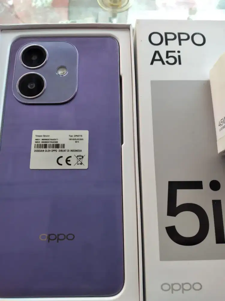 Oppo A5i ram4+/128 mulus lengkap ori semua