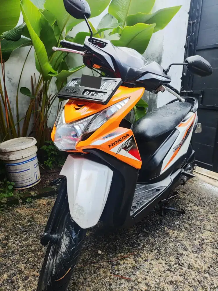 Honda Beat FI 2015 Lengkap Plat Kotamadya
