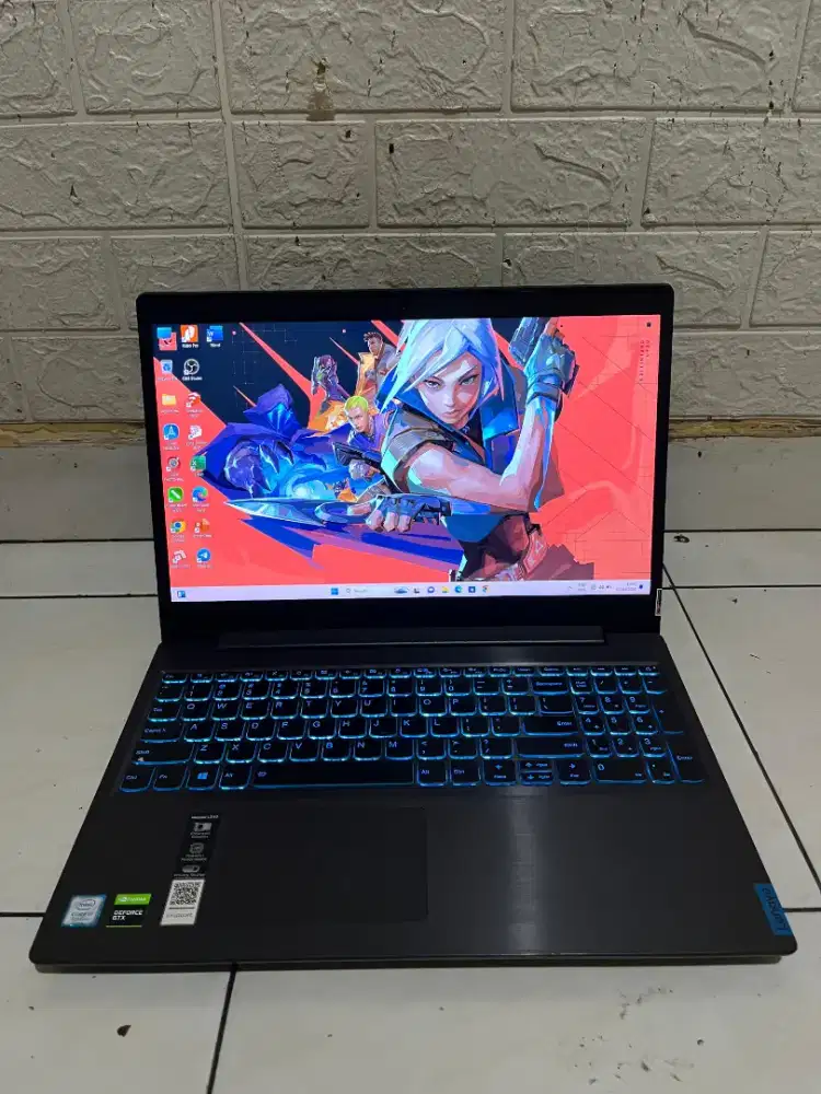 Dijual Lenovo Ideapad Gaming L340 intel core i7 gen9( ram 8/nvme 512 )