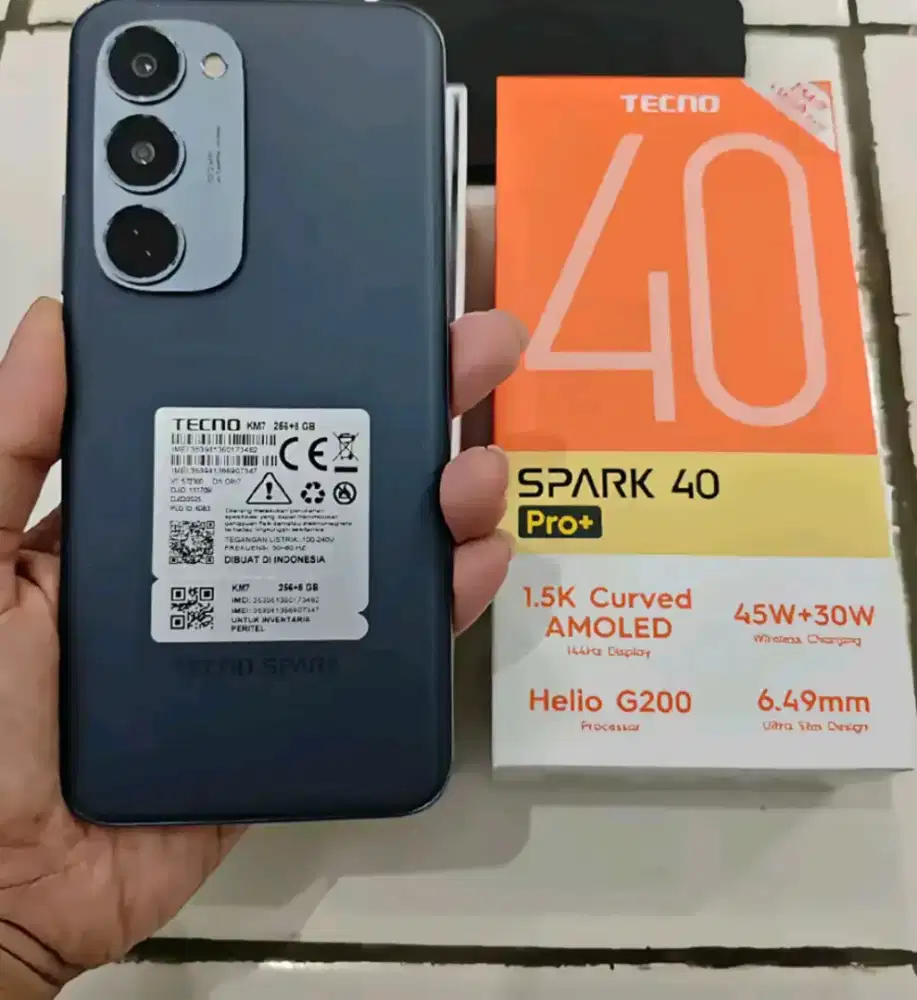 Tecno spark 40 Pro+