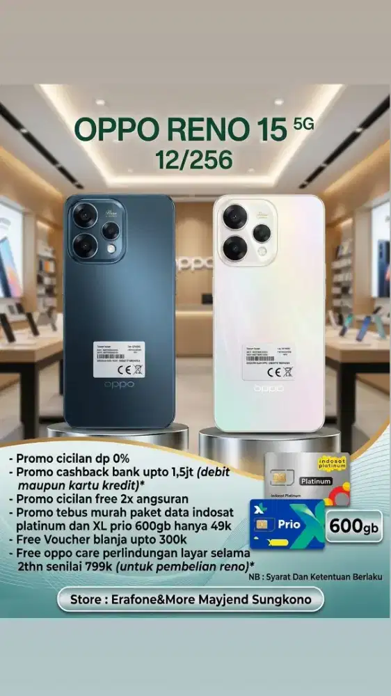 READY PALING BARU OPPO RENO 15 SERIES