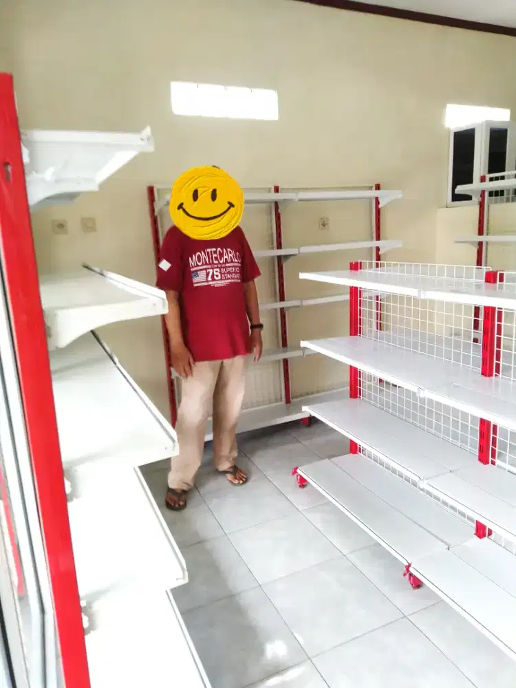 Dijual murah: Rak single & doble bekas