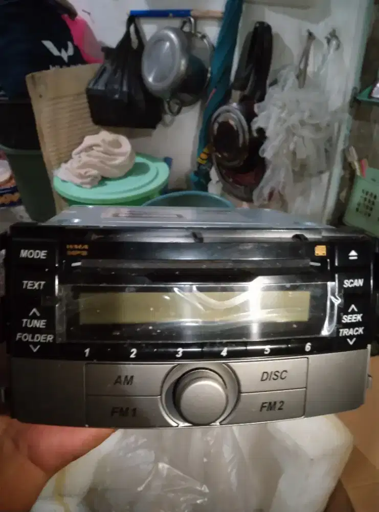 Audio mobil copotan mobil atau sperpart mobil