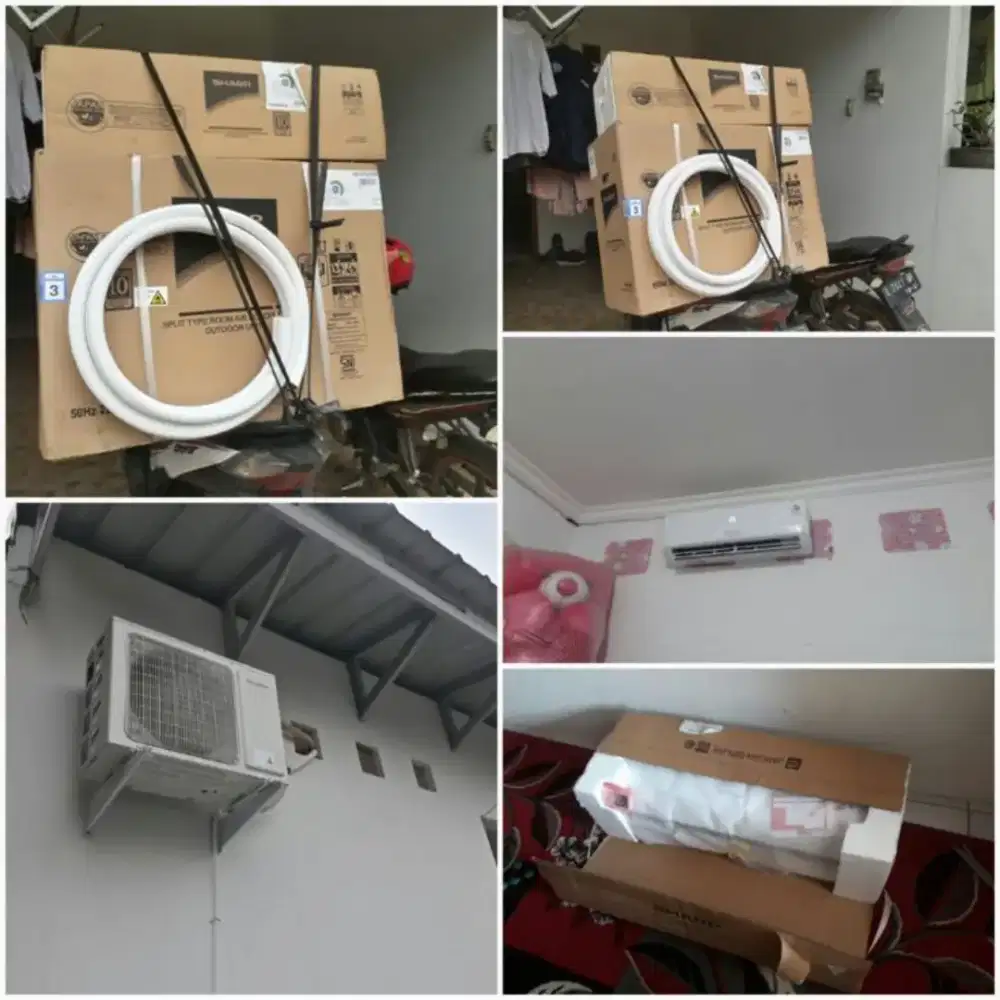 Jasa service cuci AC bongkar pasang AC service kulkas jual beli AC