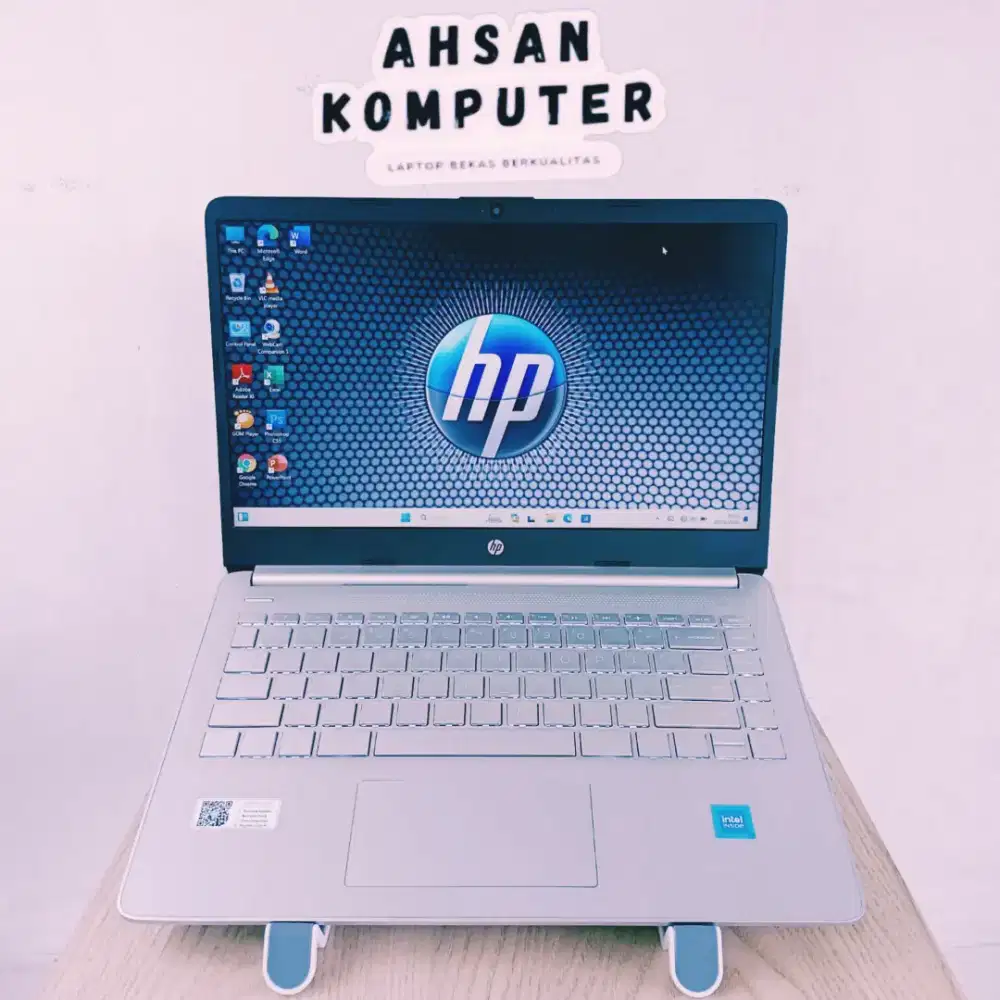 HP 14s DQ3133TU CELERON N4500 RAM 8GB SSD 256GB 14 FHD BACKLIT SILVER