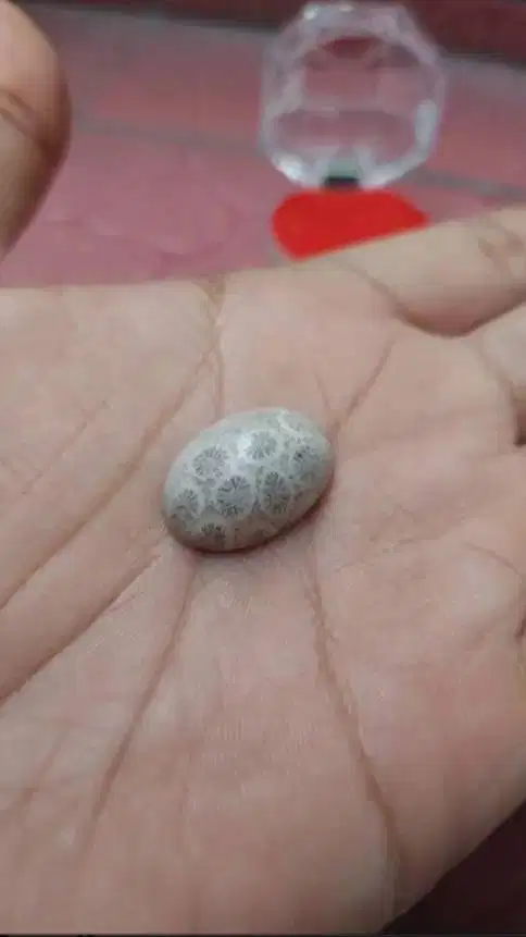 Batu Cincin Teratai Putih