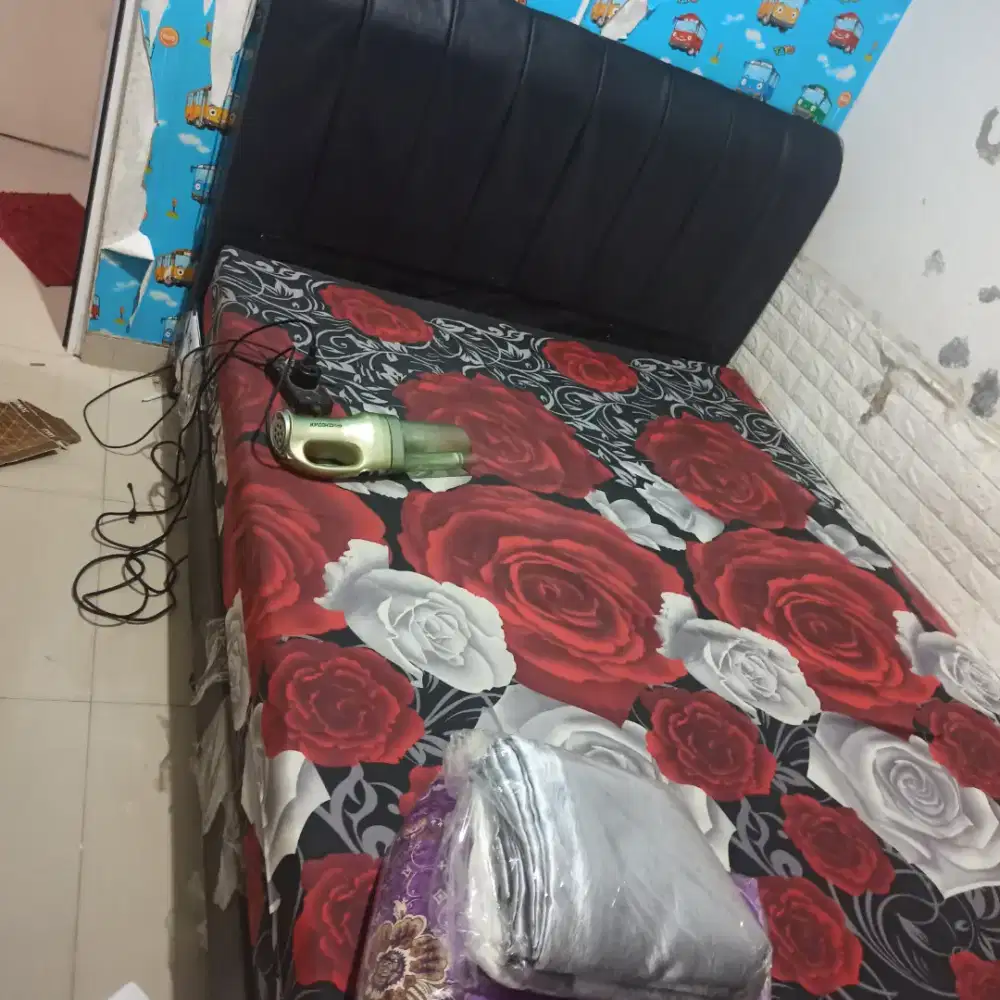 Di jual Dipan bonus Lemari 3 puntu