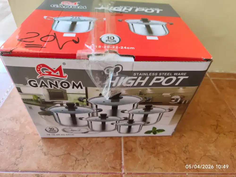 Set Panci Merek Ganom