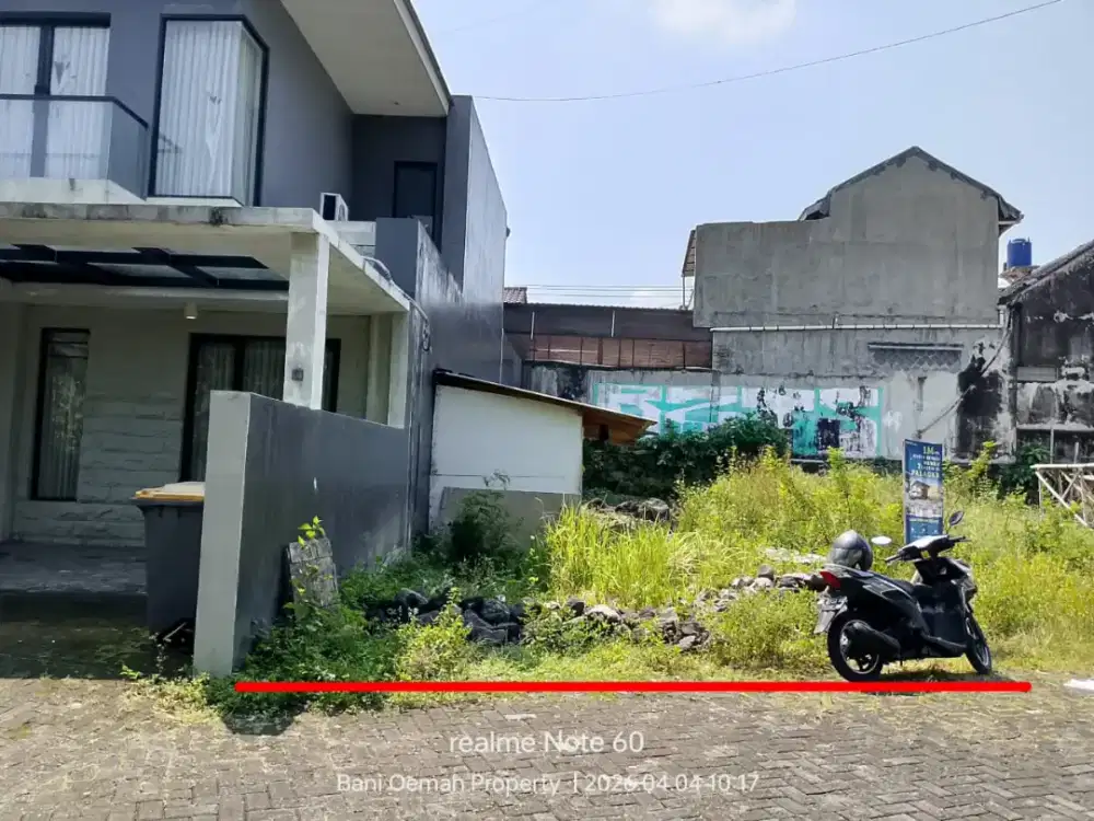 Tanah dalam cluster di Drono area jalan Kaliurang KM 9 Ngaglik Sleman