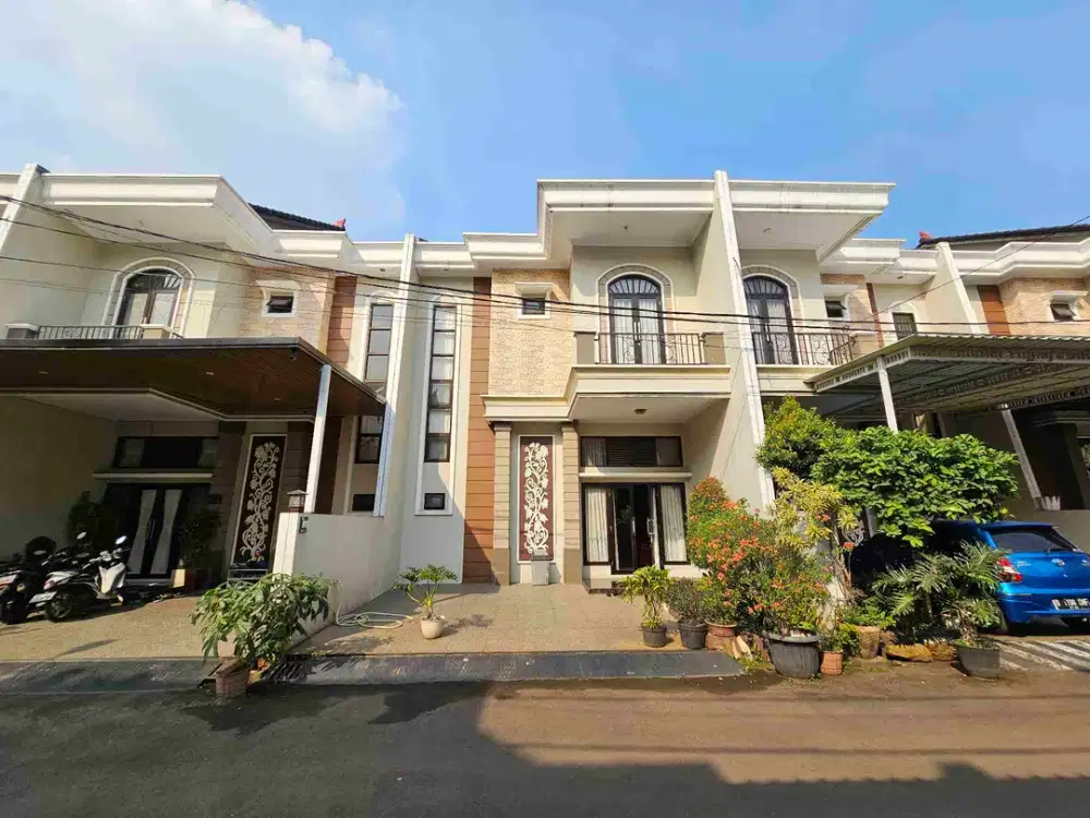 Rumah Mewah Minimalis 2 Lantai Fully Furnished di Cibubur Bekasi