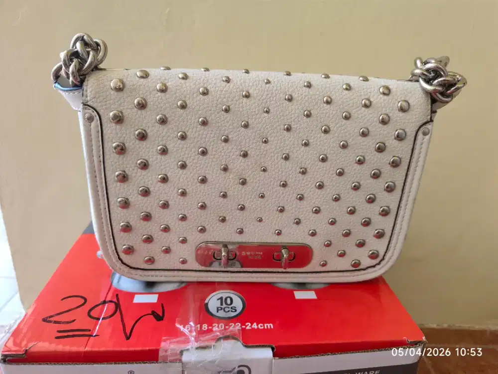 Tas coach original warna putih