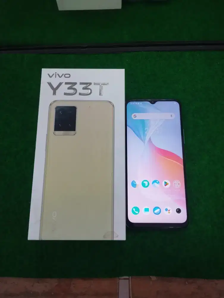 vivo Y33T ram 8/128gb lengkap mulus