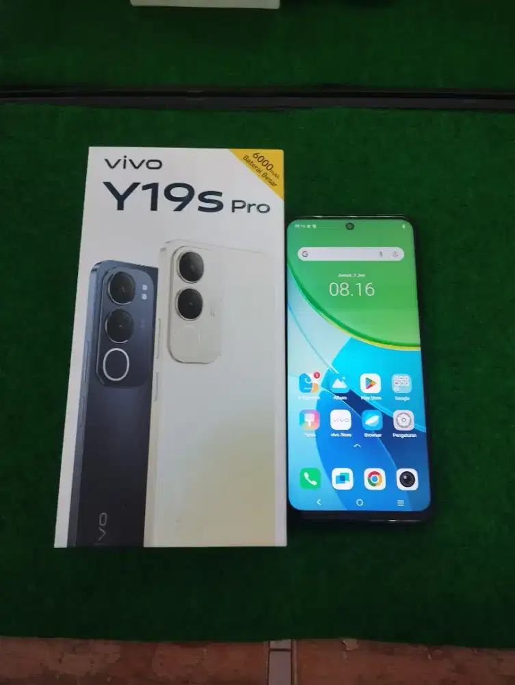 vivo Y19s pro ram 4/64gb lengkap mulus