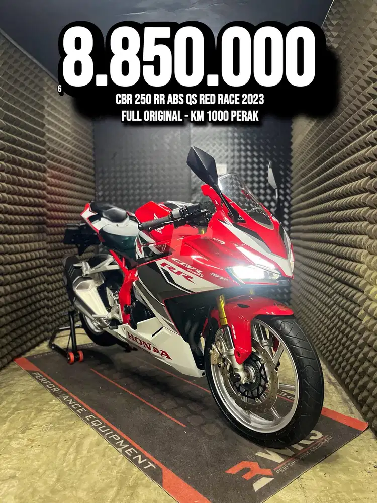 CBR 250 RR OR CBR 250RR ABS SP QS 2023 RED RACE FULL ORIGINAL LOW KM