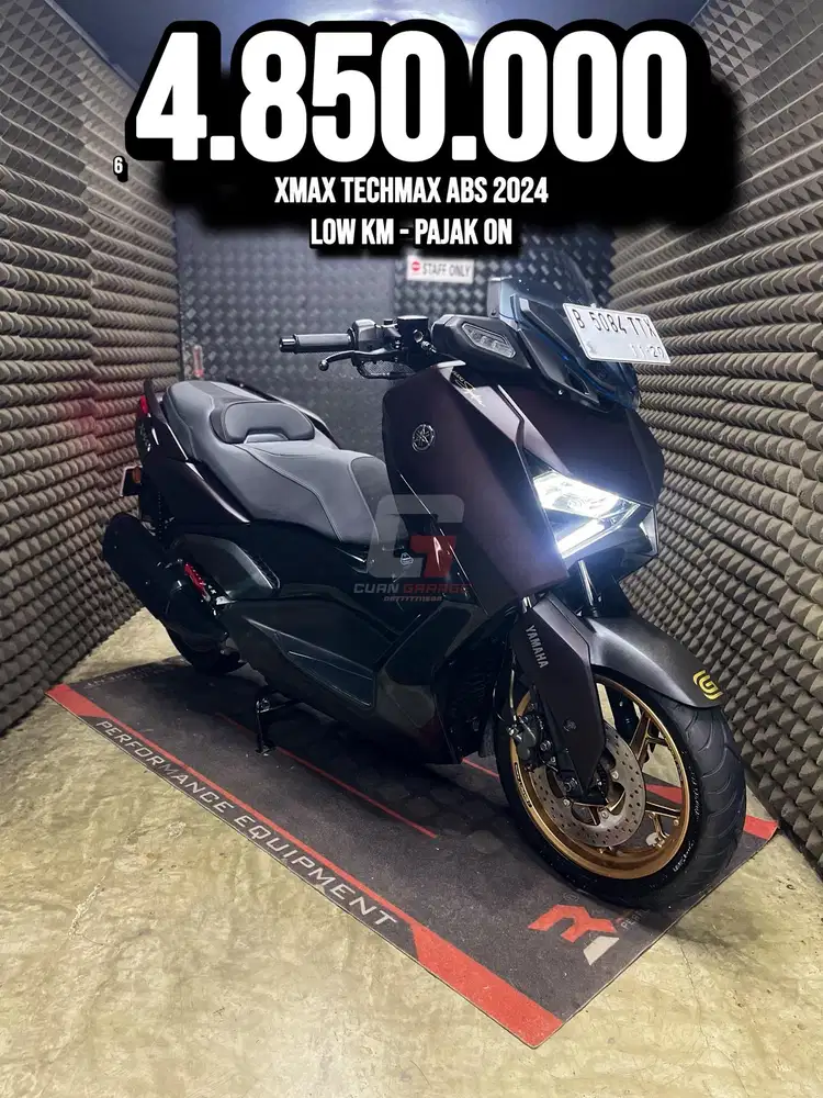 XMAX TECHMAX ABS 2024 LOW KM PAJAK ON RAWATAN SUPERB UNIT BRO