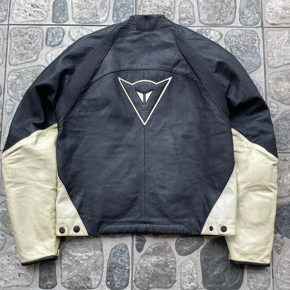 Jaket kulit Dainese moto racing leather jacket