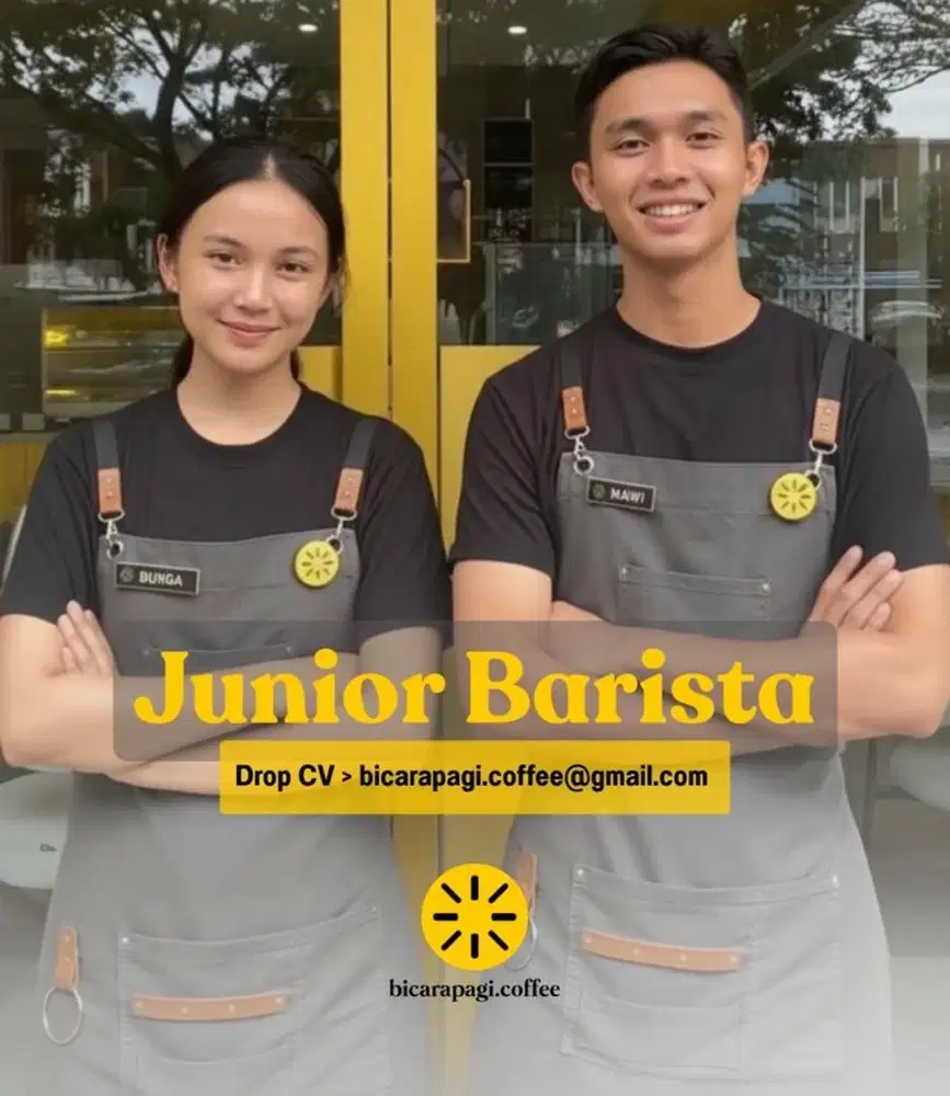 Lowongan  Junior Barista