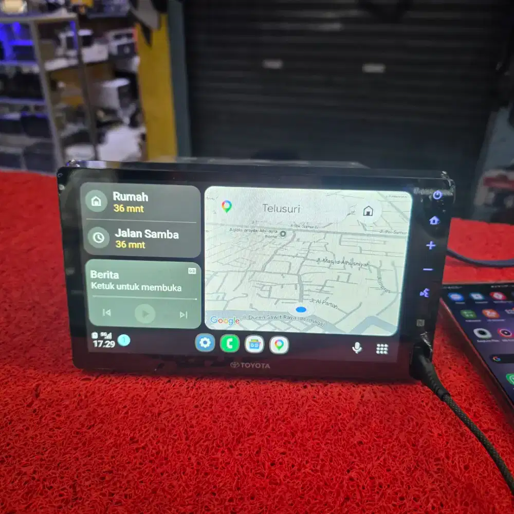 Head Unit Toyota New Fortuner VRZ 2022 e-money CarPlay Android Auto