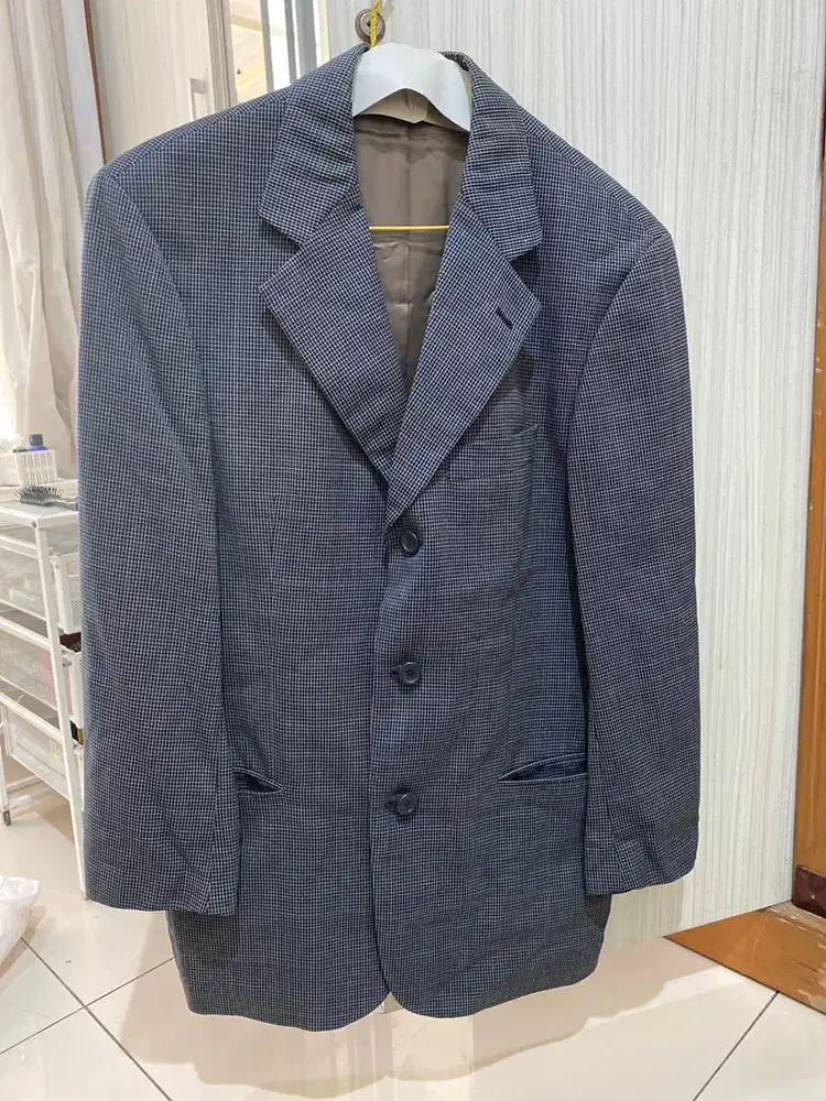 Jas pengantin abu premium