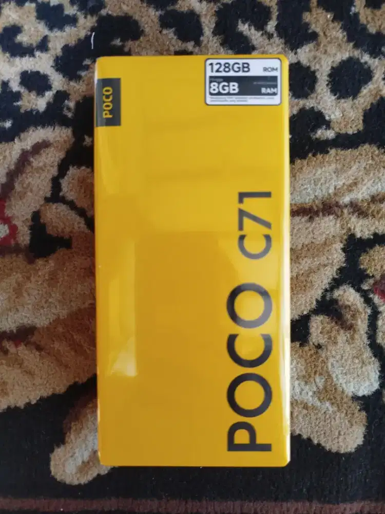 POCO C71 4/128GB Baru Segelbox