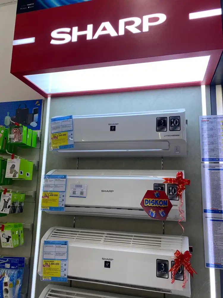 PROMO AC SHARP 0% HOMECREDIT